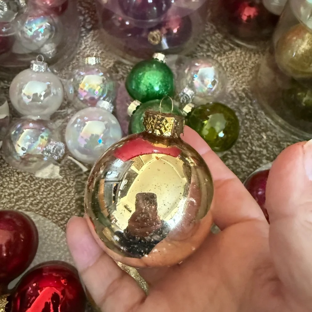 Retired Pier 1 Glass Ornaments Bulk Lot 75pc + Mega Bundle SKU 2202442.